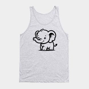 Elephant Calf Tank Top